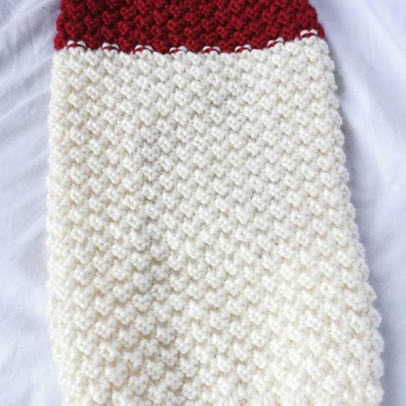 XS Royal Yachts(wo)man Handknit Dog Sweater - Picture 9 of 9